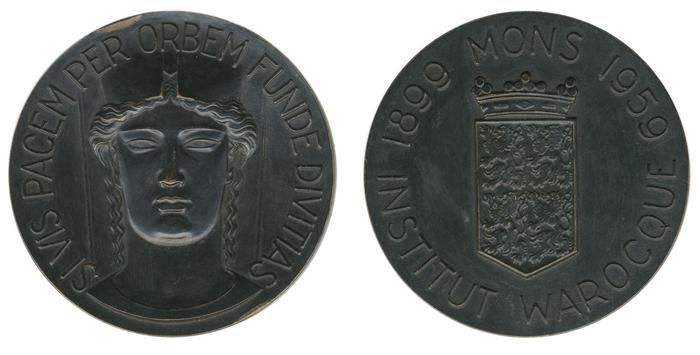 Soixantième anniversaire de l'Institut Warocqué à Mons 1899-1959