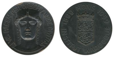 Soixantième anniversaire de l'Institut Warocqué à Mons 1899-1959