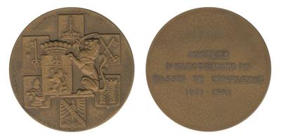 Cinquantième anniversaire de la société d'électricité du bassin de Charleroi 1901-1951