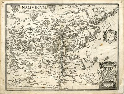 Namurcum Comitatus. Ioes Surhon describ. Cum Imp. et Regie Mtis privilegijs