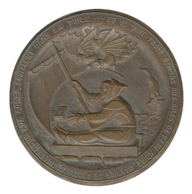 L'île des pingouins (scène du radeau)