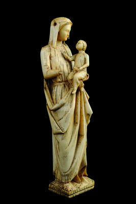 Vierge en ivoire d'Aulne – Oignies