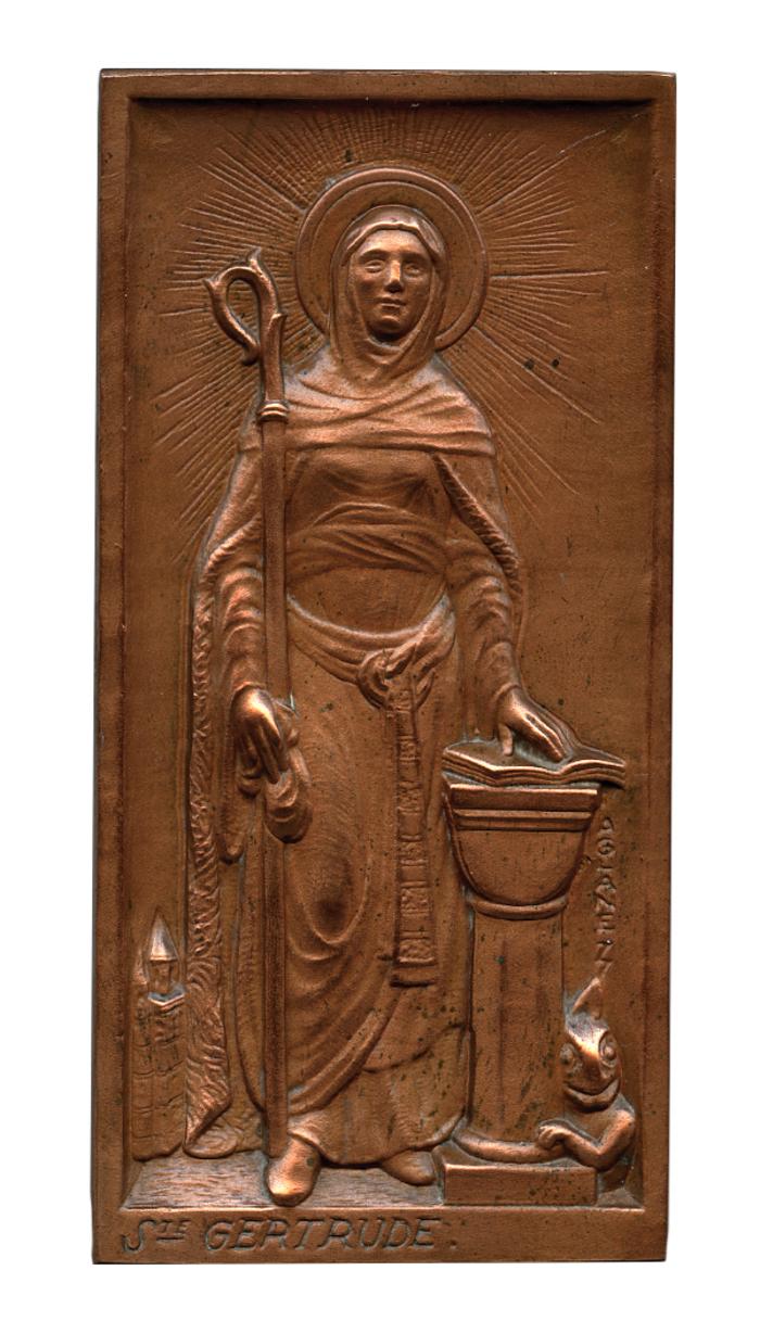 Sainte Gertrude à la colonne