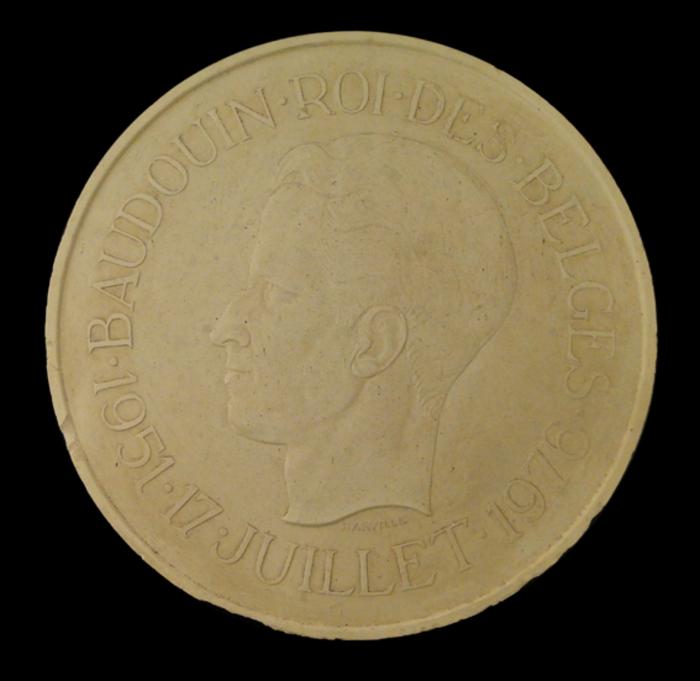 Baudouin Roi des Belge (Projet pour une monnaie)