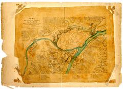 Plan des ville et château de Namur, Assiégé par le Roy en personne le 30 May et rendu à l'obéissance de sa Majesté le 1er Juillet 1692. Augmenté par le chevalier de Beaurain, Géographe du Roy.