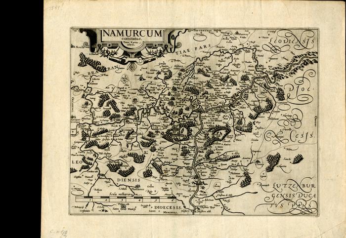Namurcum comitatus - Petrus Kaerius coelavit