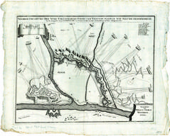 Wahrer Grundtris der Wohl Fortificirten Stadt und Vestung Naumur wie Solche gegenwertig von Ihro Kőnigliche Maijest. Ludovic. XIV von Franckreich dieses 1692. Iahrs im Monat Maij ùnd Jùnio Belȁngert worden. Franckfurt bey Johann Georg Walthern Zùfinden.