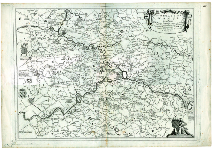 Contado di Namur dedicato dal P. Maestro Coronelli all'Illustrissimo sig. Francesco Maria Solari