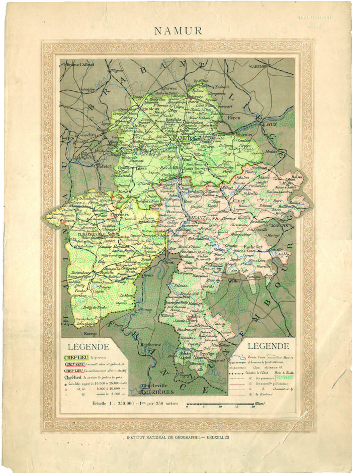 Namur - Institut National Géographique