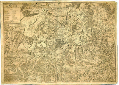 Plan et environs de Namur