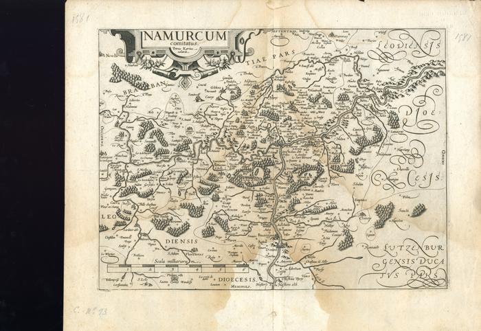 Namurcum comitatus - Petrus Kaerius coelavit