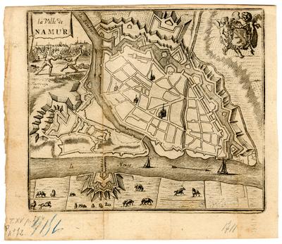 La Ville de Namur. Harrewyn fecit.