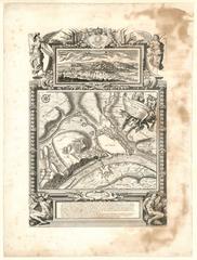 Plan et profil de la Ville et du Château de Namur ou Sont marquez les ouvrages qui y onst esté adjoutez depuis Sa prise par le Roy en 1692. Chez P. le Pautre, Graveur du Roy Place de Vendome.