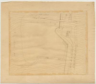 Extrait du Grand Plan de Denis - Porte du cul de San(?)