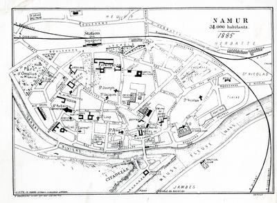 Namur 38.000 habitants. J. Kips 14 Moore Street Chelsea London, Q Bruxelles H. V. H. T. 13 Rue des Boiteux.