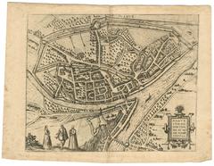 Namurcum elegantissima ad mosae flume civitas