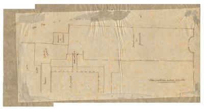 Bénédictines. Plan partiel aux archives de la ville