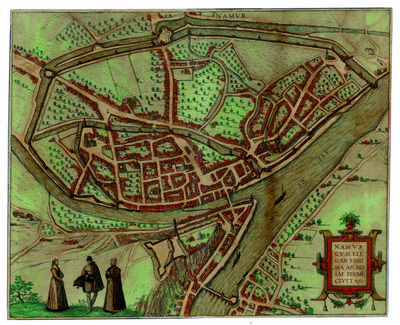 Namurcum elegantissima ad mosae flume civitas