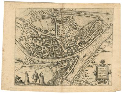 Namurcum elegantissima ad mosae flume civitas