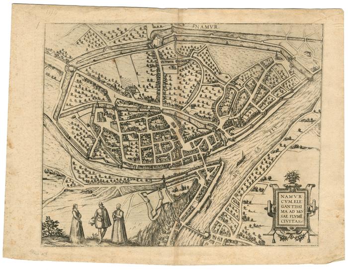 Namurcum elegantissima ad mosae flume civitas