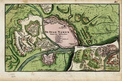 De Stad Namen et Profil van't Kasteel