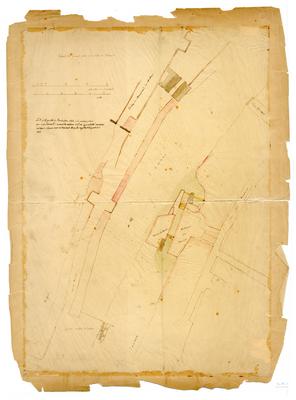 Extrait du grand plan de la ville de Namur