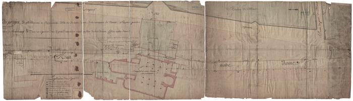 (…)du projet de redressement et elargissement de la rue Notre Dame de la commune de Namur