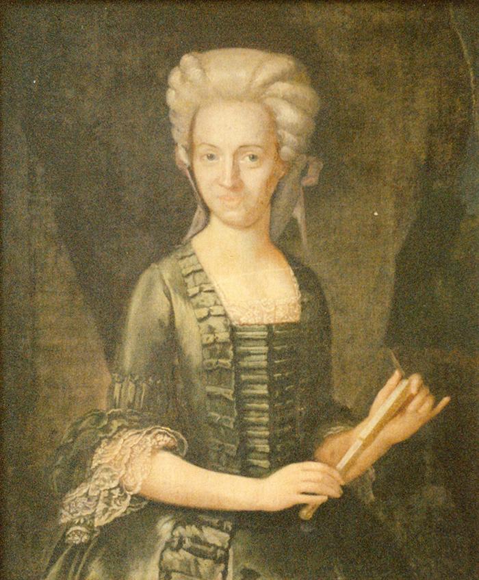 Portrait de Marie-Thérèse Félicité de Robaulx, dame de Soumoy (1767-1791)