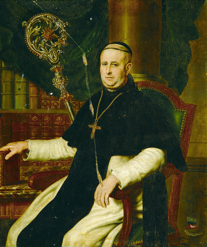 Portrait de don Gabriel Simon, dernier abbé de Boneffe