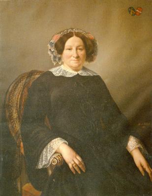 Portrait de Charlotte Dorothée de Lamock dite de Sohier (1788-1861)